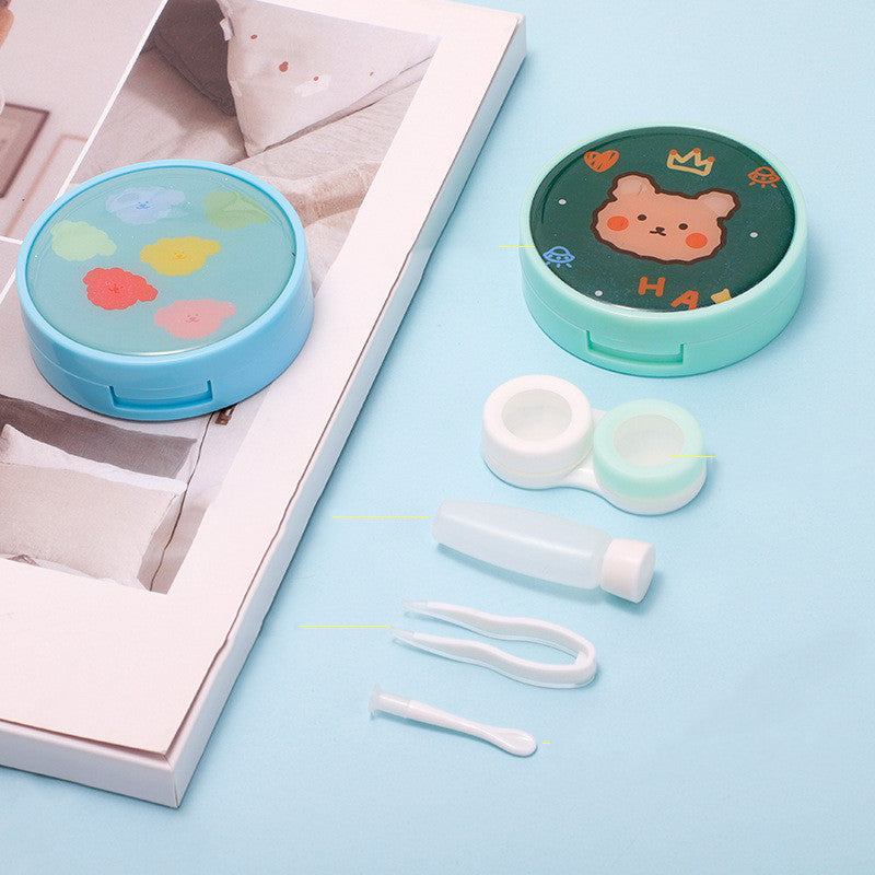 Cartoon Creative Contact Lens Case Companion Box