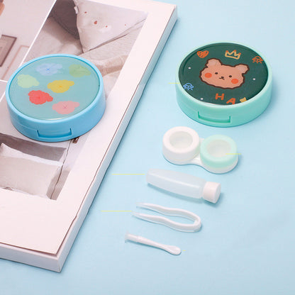 Cartoon Creative Contact Lens Case Companion Box
