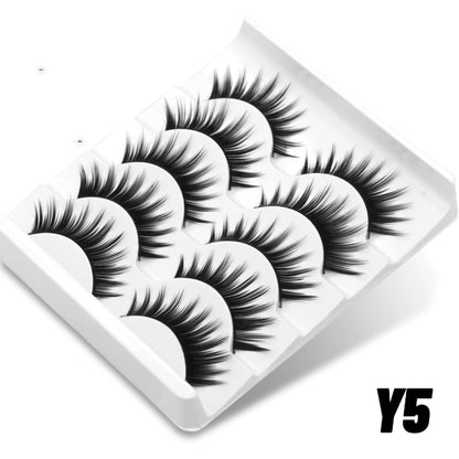 Natural False Eyelashes Without Eyeliner