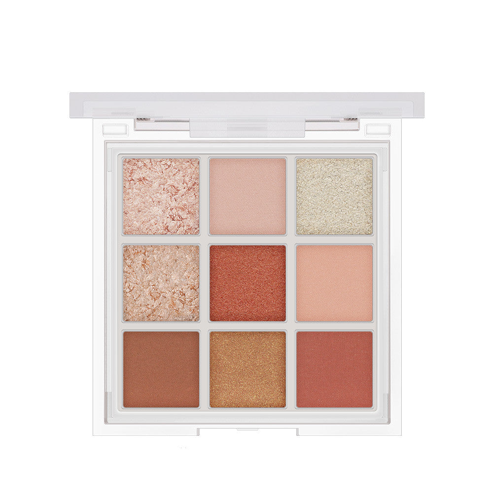 Earth Color Matte Pearlescent Nine  Eyeshadow
