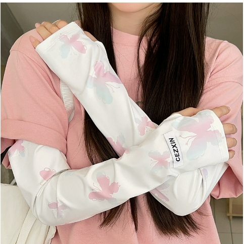 Butterfly Sunscreen Sleeves-Purple-1 Pair