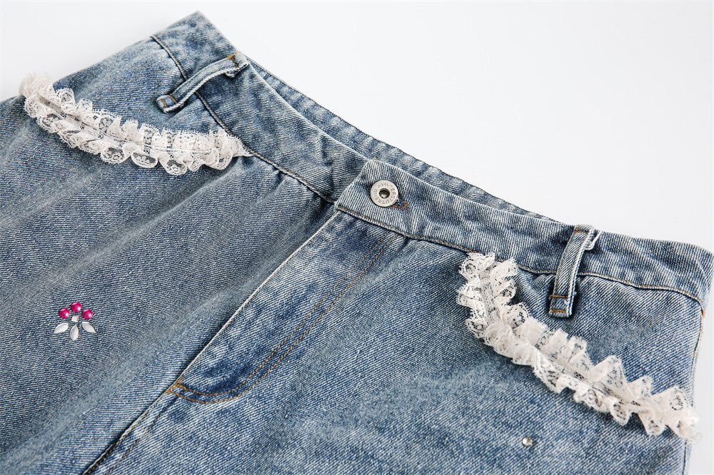 Fashion Men's Loose Straight Short Pants