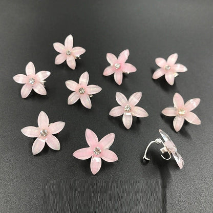 Braided Hair Headdress Small Hairclip Rhinestone Mini Hair Clip Children
