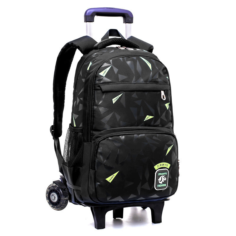 Trolley school bag six rounds