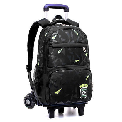 Trolley school bag six rounds