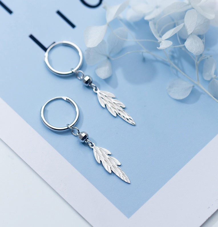 Leaf Earrings Temperament Trend Earrings