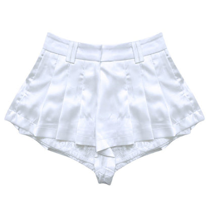 Spicy Girl Lace Hem Skirts