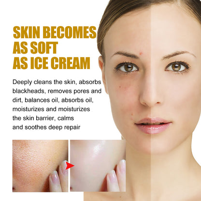 Hydrating Moisturizing Brightening Deep Cleansing Turmeric Mud Mask