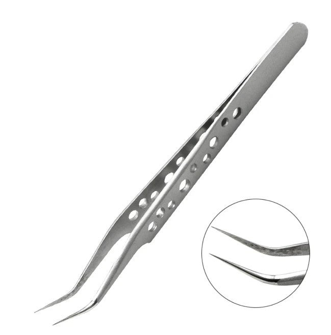 Stainless steel camera elbow DIY tweezers