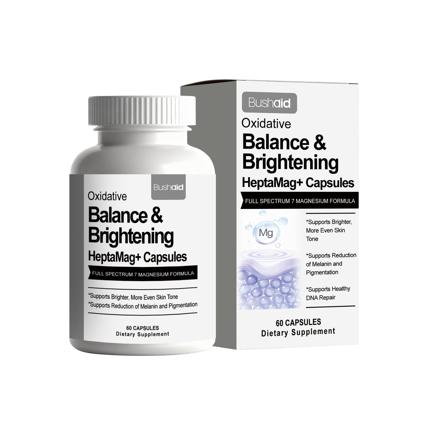 Bright White Seven-Layer Magnesium Capsules