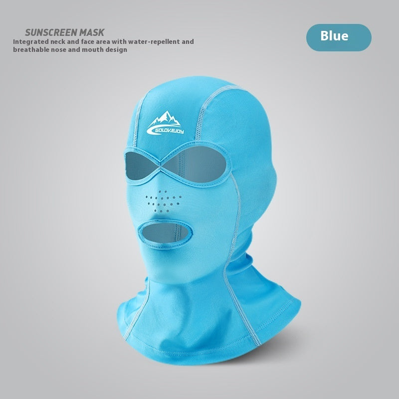 Facekini Swimming Sun Protection Head Cover Men And Women Outdoor