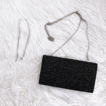 Diamond-encrusted clutch