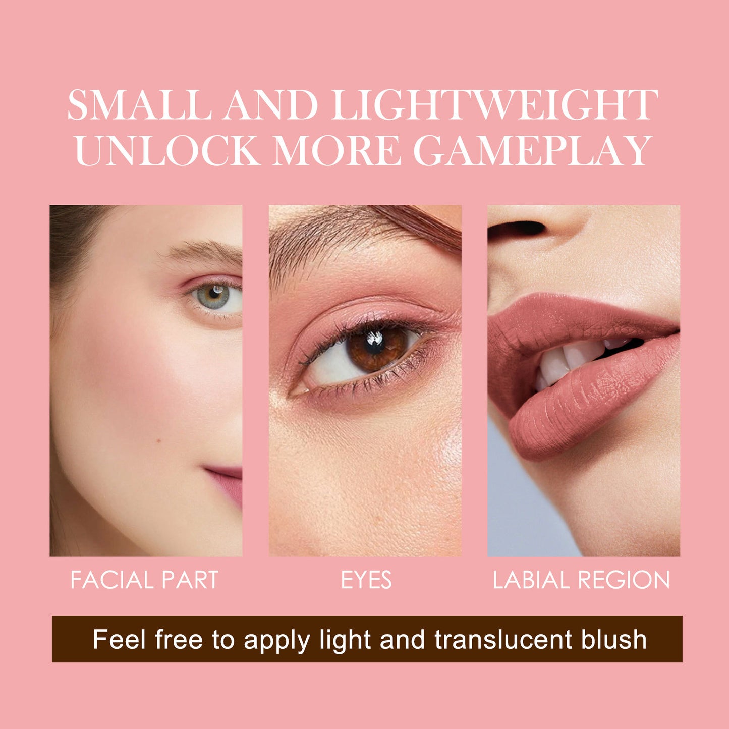 Brightening And Repairing Three-dimensional Highlight Delicate Waterproof Multifunctional Blush Stick