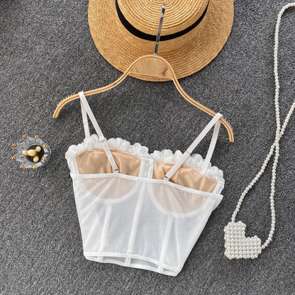 Women's Camisole With A Corset Inside