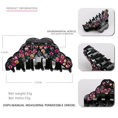 Women's Rhinestone Acetate Grip Rhinestone Hair Accessories
