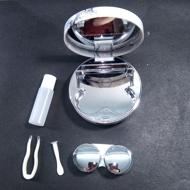 Contact Lens Case Marbled Contact Lens Case
