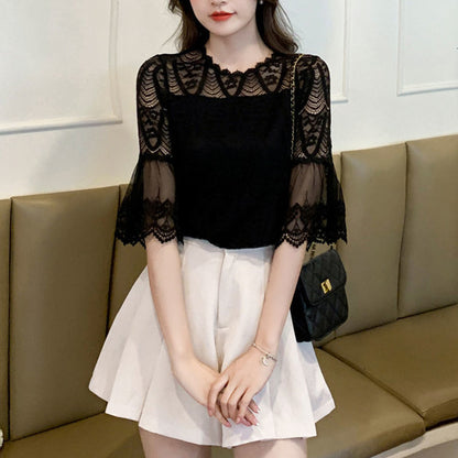 Ethereal Designer-style Niche Chiffon Blouse