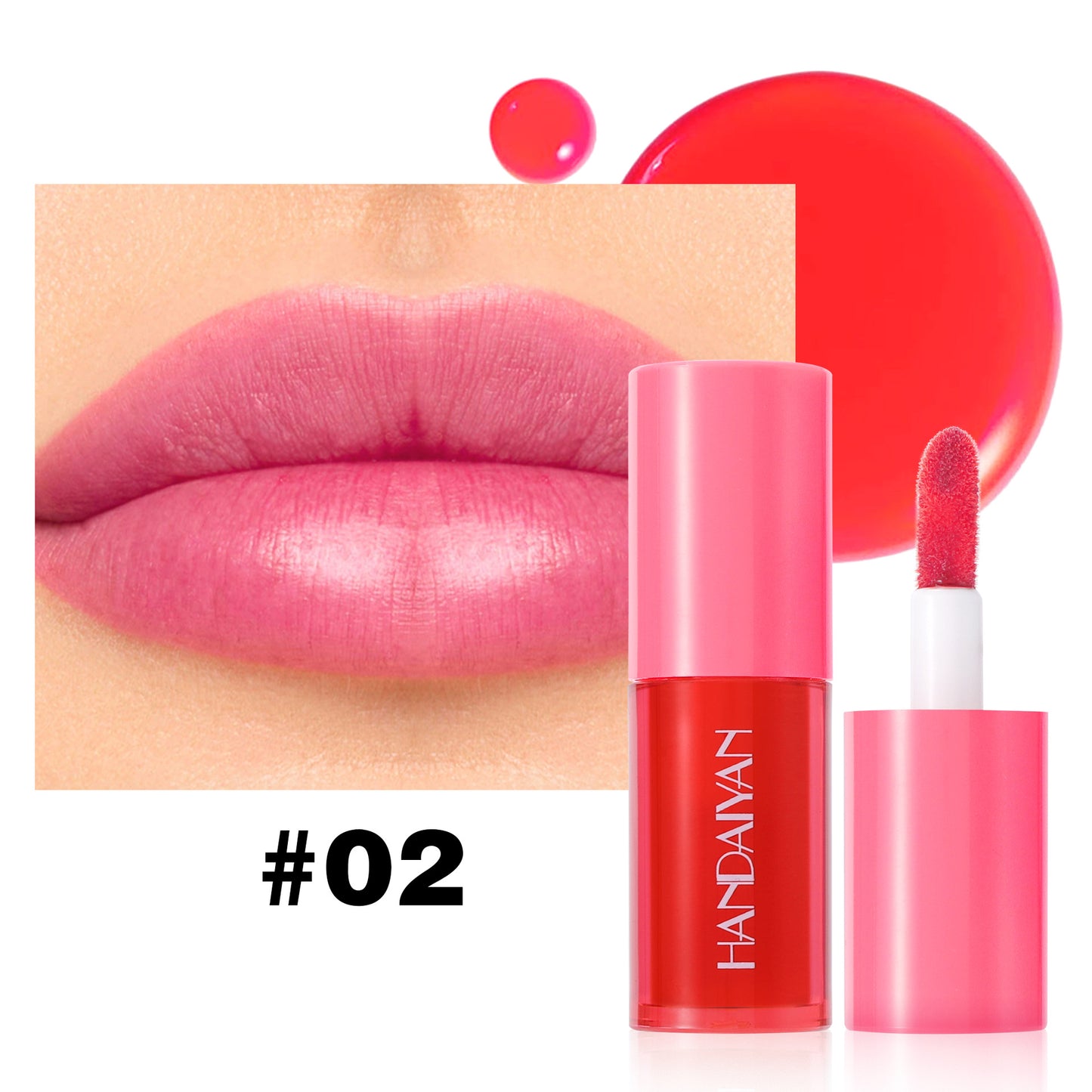 Shiny Waterproof And Smudge-proof Lip Gloss