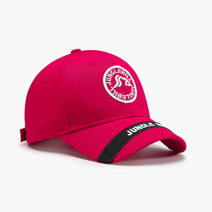 Hard Top Big Head Circumference Men's And Women's American Outdoor Letter Embroidery Baseball Cap