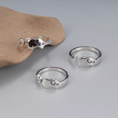 Elephant Nose Ring Simple Niche