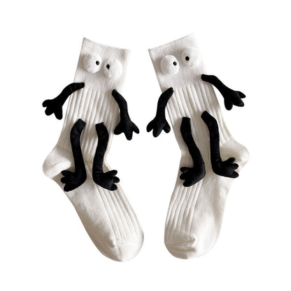 Cute Plush Doll In Tube Socks JK Is Thin Pure Cotton Pile Pile Short Boots Couple