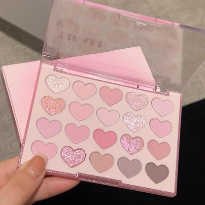 20-color Eyeshadow Palette Matte And Shimmer