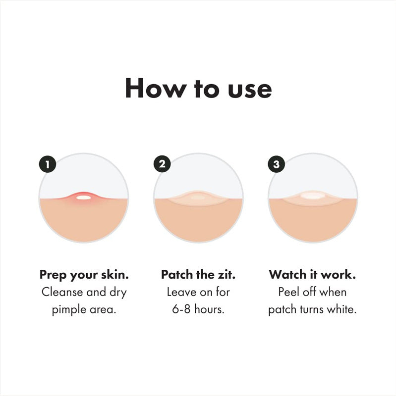 Hydrocolloid Love Artificial Skin Cover Acne Patch