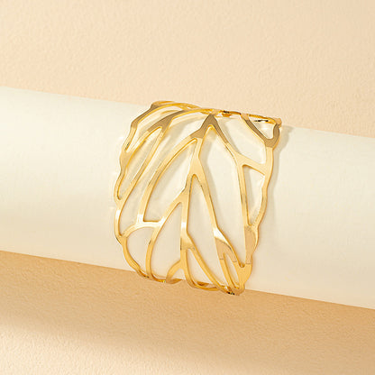 Design Leaf Bracelet For Women Vintage Jewelry