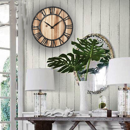 Retro wall clock creative metal decorative wall clock