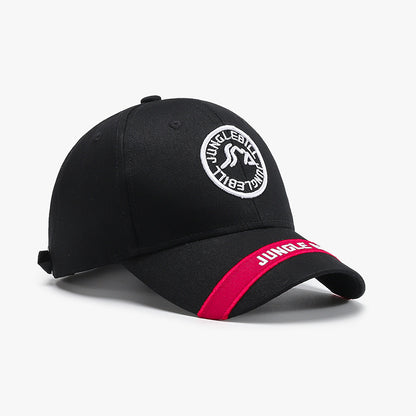 Hard Top Big Head Circumference Men's And Women's American Outdoor Letter Embroidery Baseball Cap
