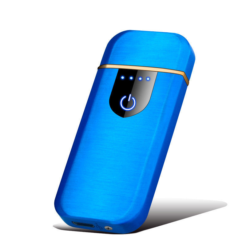 Creative ultra-thin fingerprint usb charging lighter