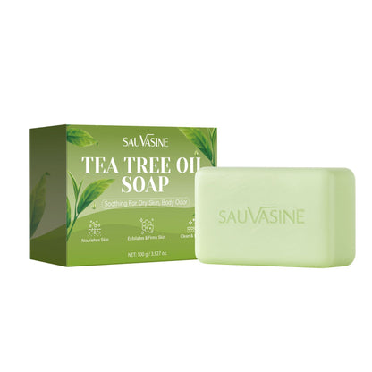 Shuo Wo Xin SAUVASINE Tea Tree Oil Soap