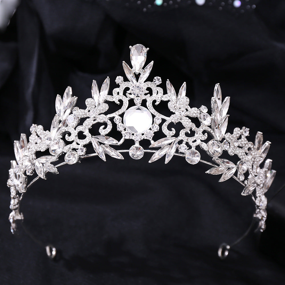 Rhinestone Hair Band Luxury Baroque Crystal