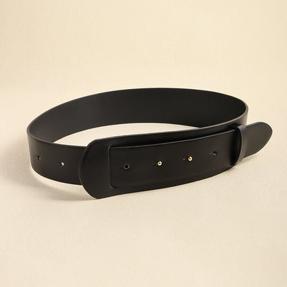 Fashion High Design Sense Wide Waist Wrap Waist Belt Blouse Skirt Coat Slimming Accessories