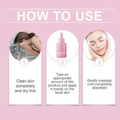 Jaysuing 5 In 1 Moisturizing Essence, Moisturizing, Firming And Repairing Facial Skin Elastic Moisture Lock And Shine Serum