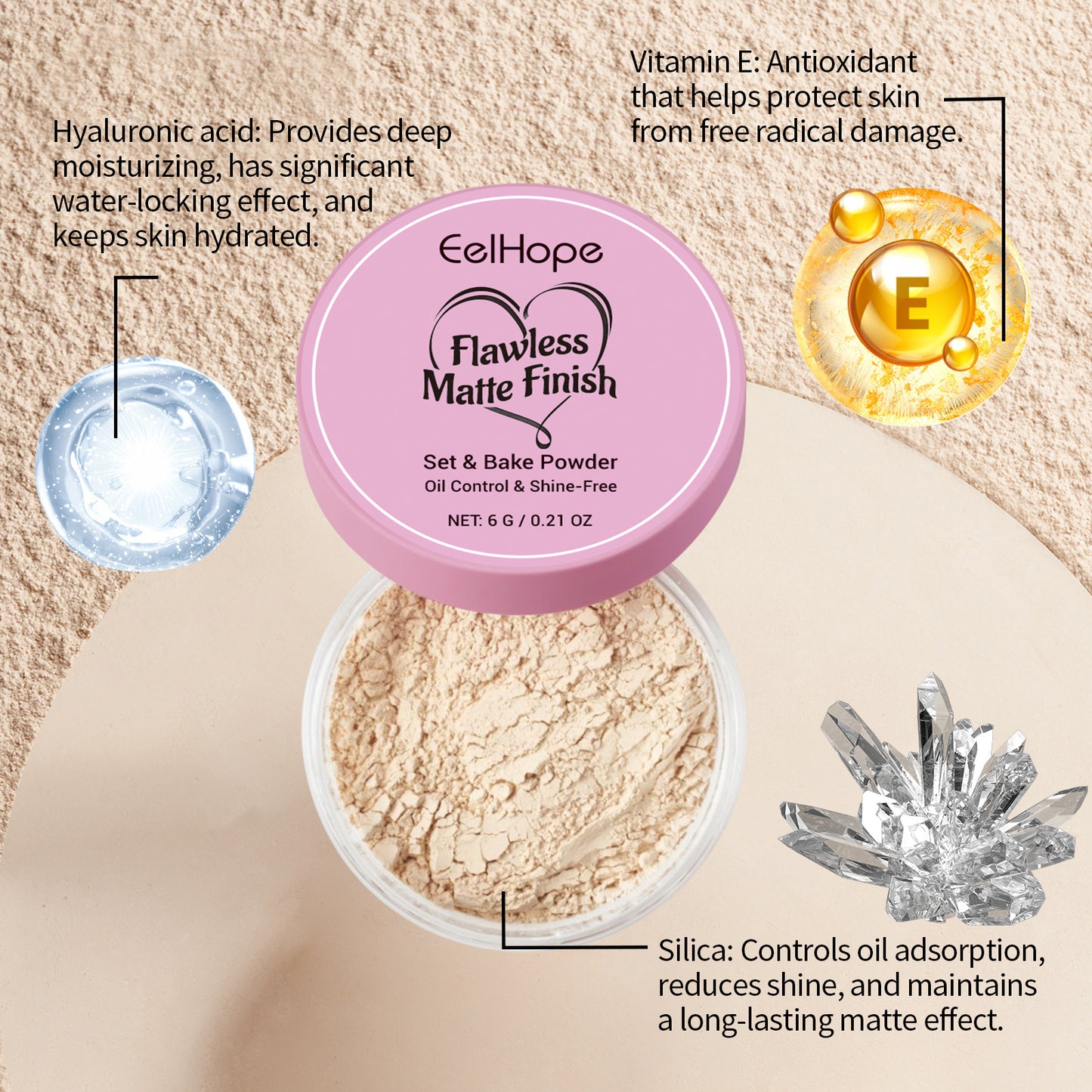 Finishing Loose Powder Light Oil Control Matte