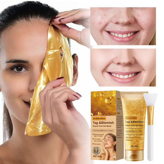 Non-standard Gold Foil Tear And Pull Gel Mask