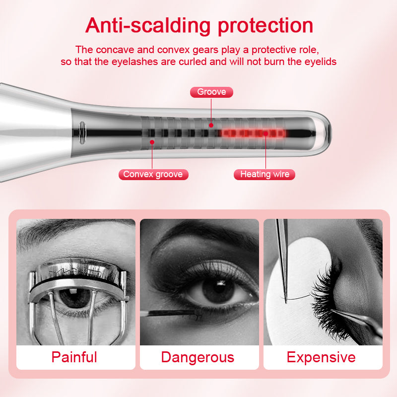 USB Rechargeable Electric Eyelash Curler