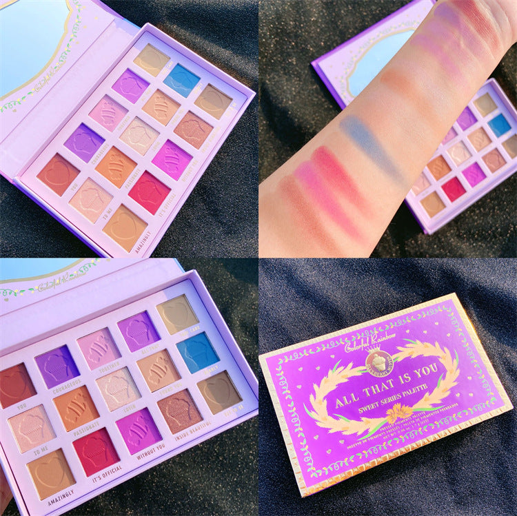 Everyday Color Staying Matte Eyeshadow Palette