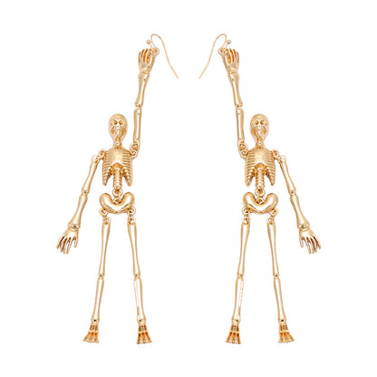 Skull alloy earrings earrings women