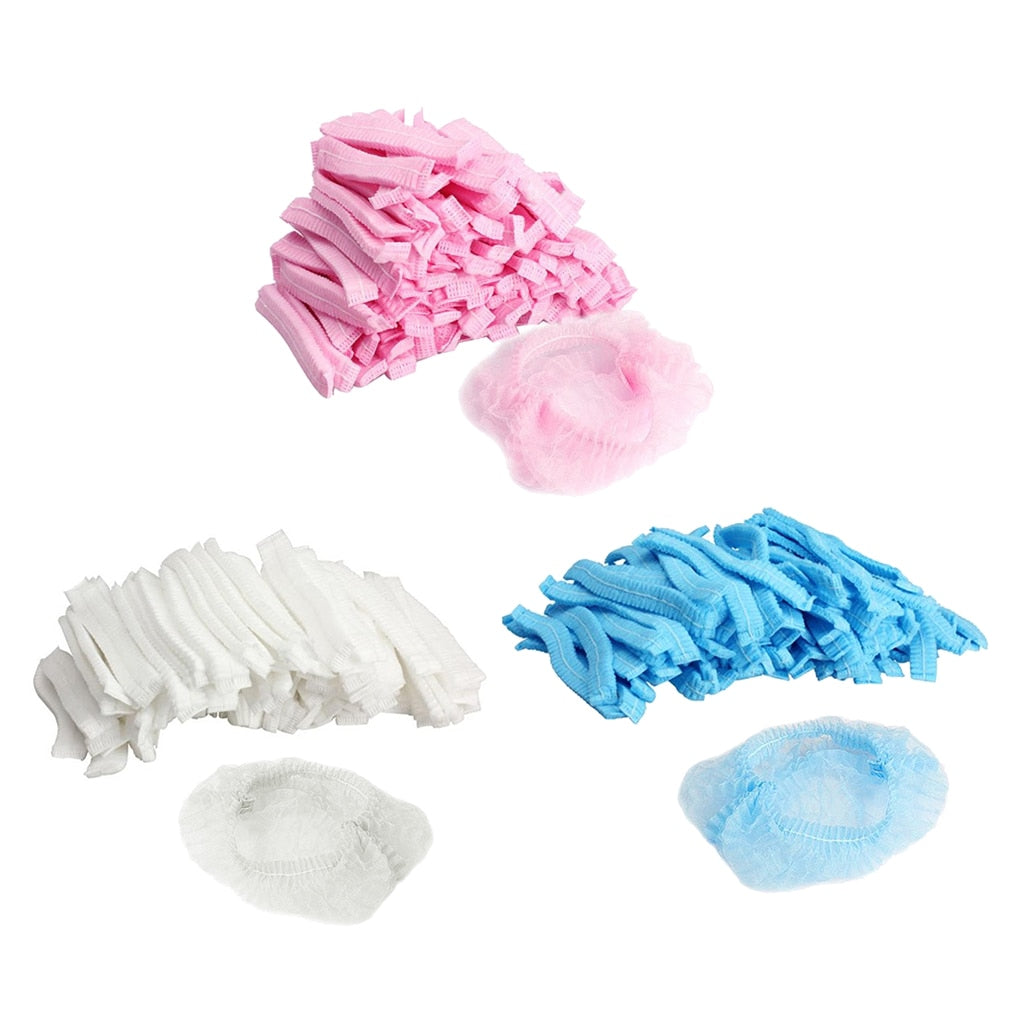 Non-woven disposable shower cap