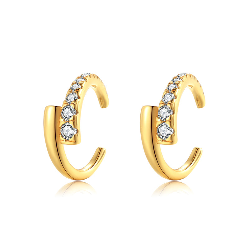 Painless Ear Clip Feminine Cool Fake Earrings