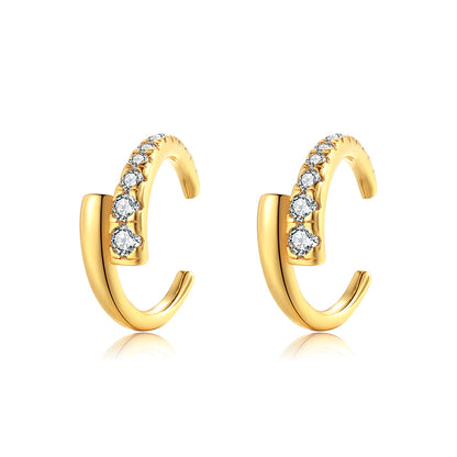 Painless Ear Clip Feminine Cool Fake Earrings