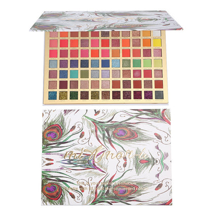 Feather 88 Color Eyeshadow European And American Makeup Palette Pearlescent Matte Gorgeous