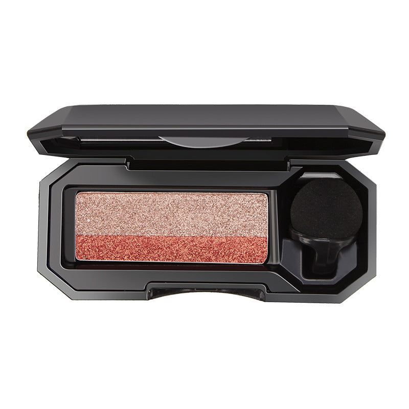 Sponge Brush Two-color Lazy Eyeshadow Mashed Potatoes