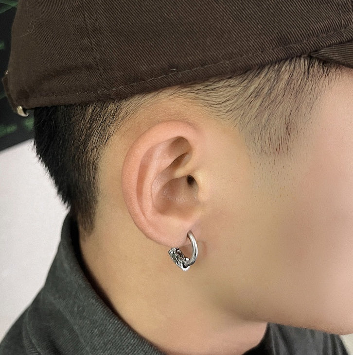 Earrings Male Large Earrings Bold