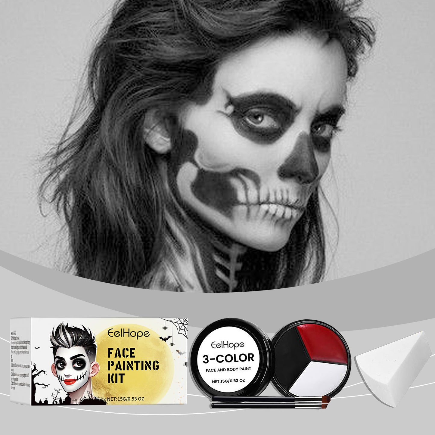 Ball Face Painting Suit Makeup Tools