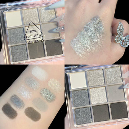 Smoky Makeup Eye Shadow 9 Color Palette