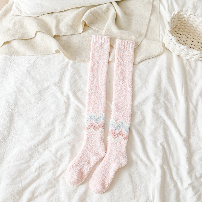 Long Tube Warm Keeping Floor Sleep Knee Socks