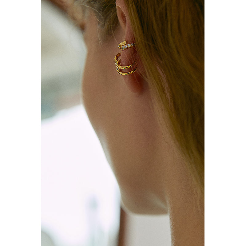 Painless Ear Clip Feminine Cool Fake Earrings